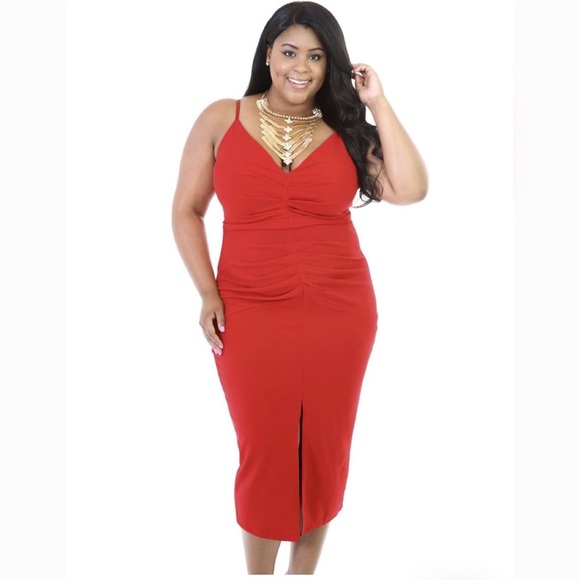 Dresses & Skirts - Red cocktail dress
